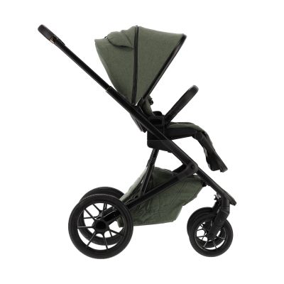 Qute Q-Rider Plus Kinderwagen - Thyme Green | Kidsriver Curve Autostoel - Black | Kidsriver Isofix Base Qute Q-Rider Plus Kinderwagen - Thyme Green | Kidsriver Curve Autostoel - Black | Kidsriver Isofix Base