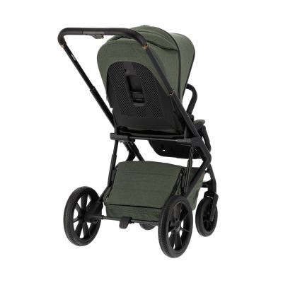 Qute Q-Rider Plus Kinderwagen - Thyme Green | Kidsriver Curve Autostoel - Clay | Kidsriver Isofix Base Qute Q-Rider Plus Kinderwagen - Thyme Green | Kidsriver Curve Autostoel - Clay | Kidsriver Isofix Base