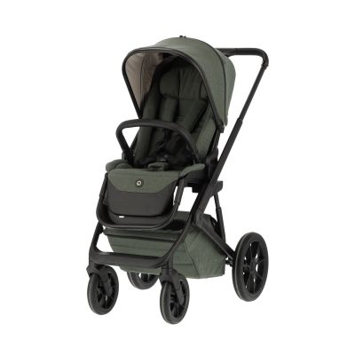 Qute Q-Rider Plus Kinderwagen - Thyme Green | Kidsriver Curve Autostoel - Clay | Kidsriver Isofix Base Qute Q-Rider Plus Kinderwagen - Thyme Green | Kidsriver Curve Autostoel - Clay | Kidsriver Isofix Base