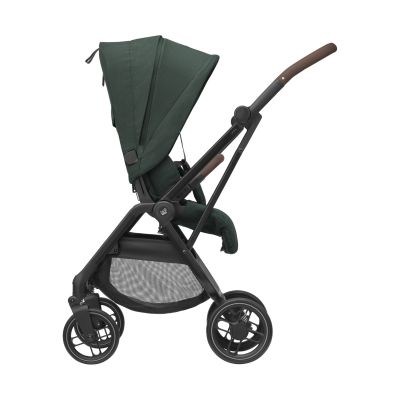 Maxi-Cosi Buggy Leona 2 - Twillic Green (Black Frame + Brown Leather)
