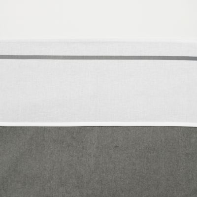 Meyco Wieglaken Bies Grijs 75 x 100 cm