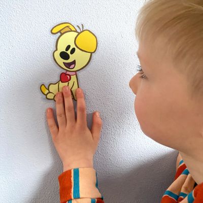 Woezel & Pip Muurstickers A4 Set - Dieren Woezel & Pip Muurstickers A4 Set - Dieren