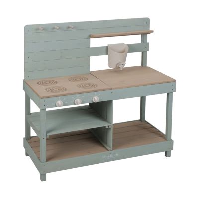 Little Dutch Buitenkeuken – Houten Speelkeuken – Mint