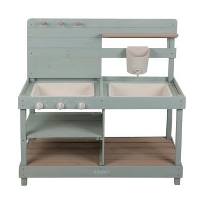 Little Dutch Buitenkeuken – Houten Speelkeuken – Mint