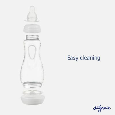 Difrax Handgreepfles - Woezel & Pip - 240 ml