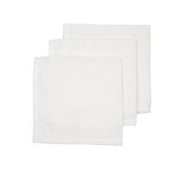 BD Collection Monddoek Wit 3-Pack BD Collection Monddoek Wit 3-Pack
