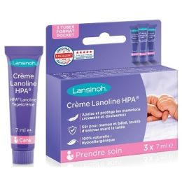 Lansinoh Verzorgingscreme 100% Lanoline 3x7ml Lansinoh Verzorgingscreme 100% Lanoline 3x7ml