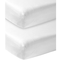 Meyco Wieghoeslaken Jersey Wit 40 x 80/90 cm (2-Pack) Meyco Wieghoeslaken Jersey Wit 40 x 80/90 cm (2-Pack)