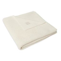 Jollein Ledikantdeken Basic Knit Ivory 100 x 150 cm