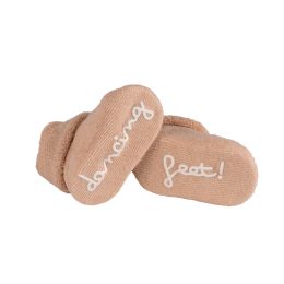 BamBam Sokjes Dancing Feet Beige BamBam Sokjes Dancing Feet Beige