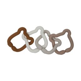 Jollein Speelgoed Ringen Siliconen Teddy Bear 20 x 7 x 1 cm Jollein Speelgoed Ringen Siliconen Teddy Bear 20 x 7 x 1 cm