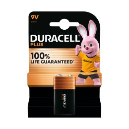 Duracell Plus Alkaline 100% 9V 1 pack (6LR61) Duracell Plus Alkaline 100% 9V 1 pack (6LR61)