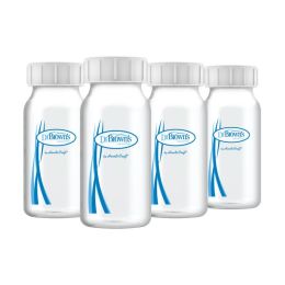 Dr. Brown's Bewaarflesje Standaard Hals Borstvoeding 120ml 4-Pack Dr. Brown's Bewaarflesje Standaard Hals Borstvoeding 120ml 4-Pack