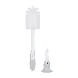 Difrax Flessenborstel 2in1 Wit/Grijs