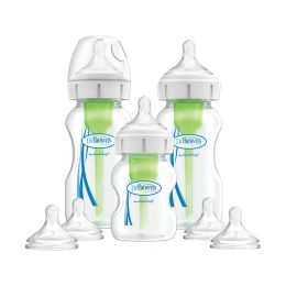 Dr. Brown's Starterset Brede Hals Options+ Dr. Brown's Starterset Brede Hals Options+
