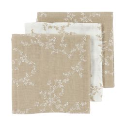 Meyco Multidoek Hydrofiel Branches Sand 70 x 70 cm (3-Pack) Meyco Multidoek Hydrofiel Branches Sand 70 x 70 cm (3-Pack)