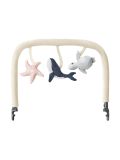 Ergobaby Toy Bar Bouncer - Evolve - Ocean Wonders Cream