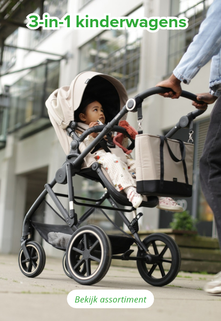 3-in-1 kinderwagen banner