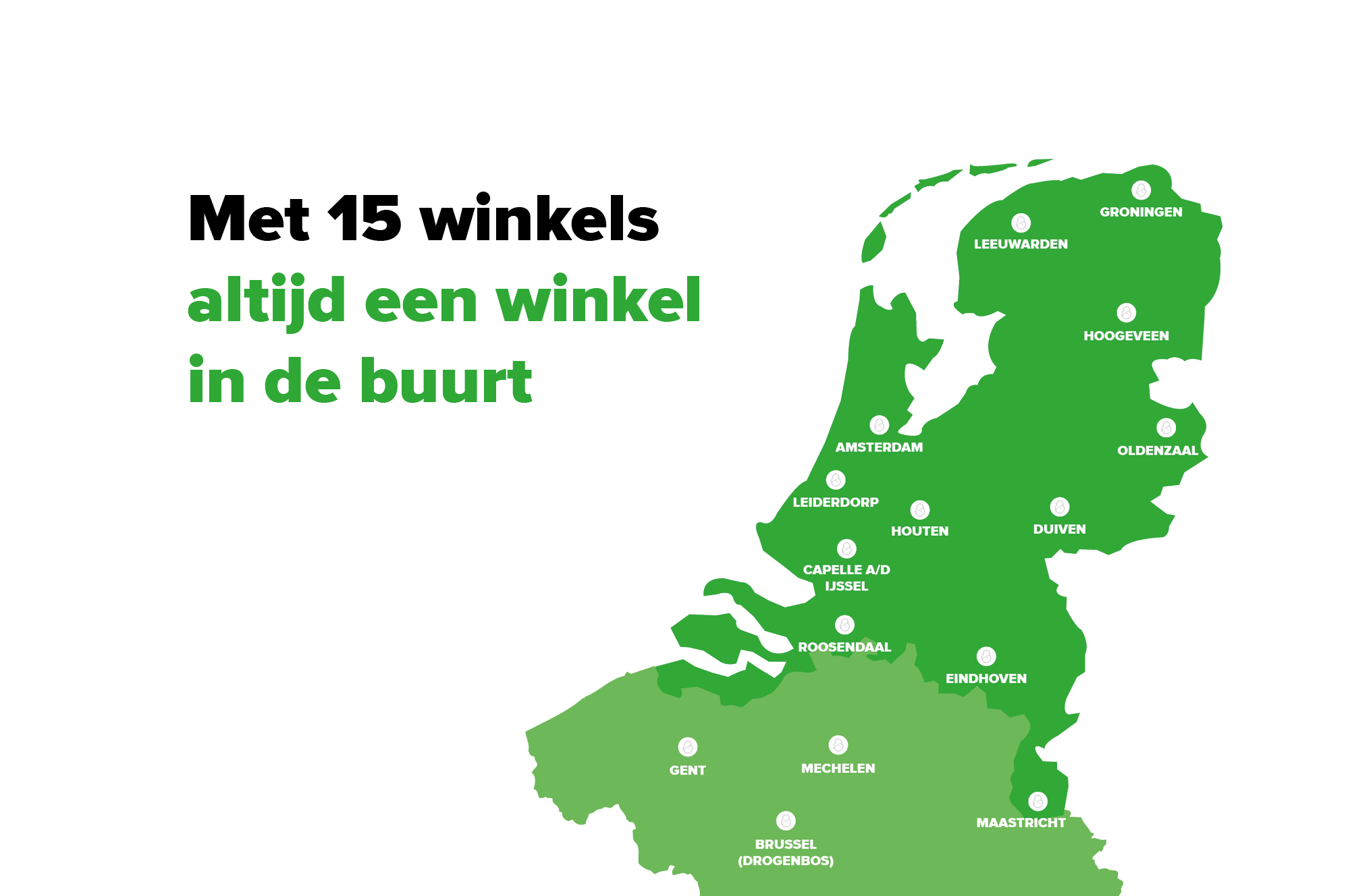 Winkels plattegrond