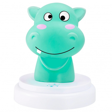 strategie Fluisteren Van Alecto Silly Hippo Led Nachtlampje | Nachtlampen | Baby-Dump