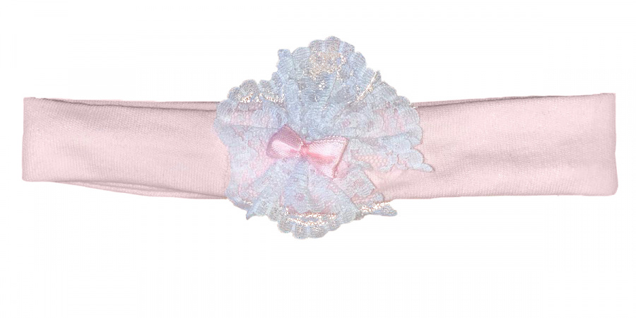 La Petite Couronne Haarband Pink White