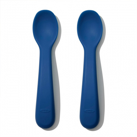 OXO Tot Set Silicone Lepels Navy