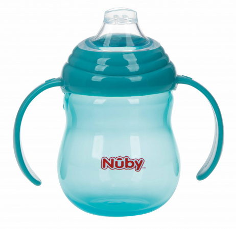 Het formulier Kwadrant Zelfgenoegzaamheid Nûby Beker Antilek Met Handvaten Aqua 270ml 6mnd+ | Nûby Flessen/Bekers |  Baby-Dump