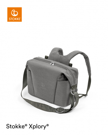 samenvoegen aanvulling oriëntatie Stokke® Xplory® X Changing Bag Modern Grey | Stokke® Xplory® X | Baby-Dump