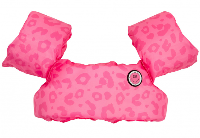 Swim Essentials Exclusive Puddle <br> Jumper Pink Leopard (2-6 jaar)
