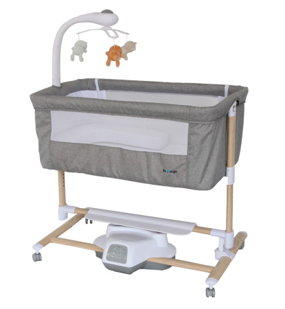 Paine Gillic Afrikaanse bevolking Bo Jungle Wieg B- Pure White Automatic Connected Cradle | Wiegen | Baby-Dump