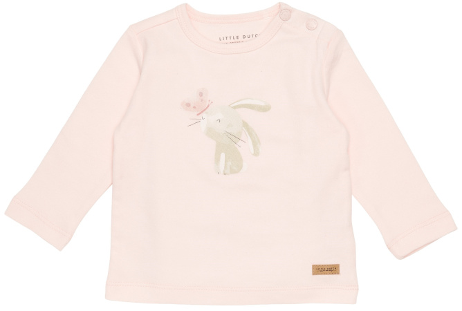 Little Dutch T-Shirt Bunny Butterfly Pink 
