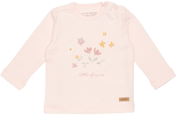Little Dutch T-Shirt Flowers Pink
