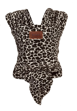 Bykay Stretchy Wrap Deluxe Size M Leopard