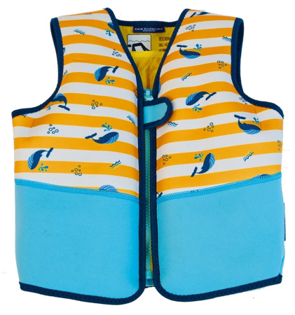 Swim Essentials Exclusive <br> Zwemvest Yellow White Whales (4-6 jaar) 
