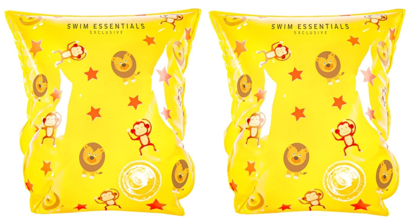 Swim Essentials Exclusive <br> Zwembandjes Yellow Circus <br> (2-6 jaar)