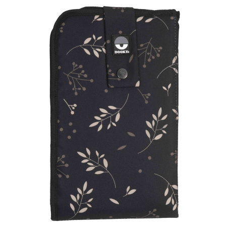 Dooky 3-in-1 Changing Pack Romantic Leaves Black