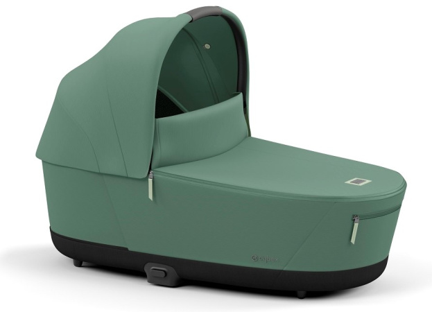 Cybex Priam 4 Lux Carry Cot Leaf Green