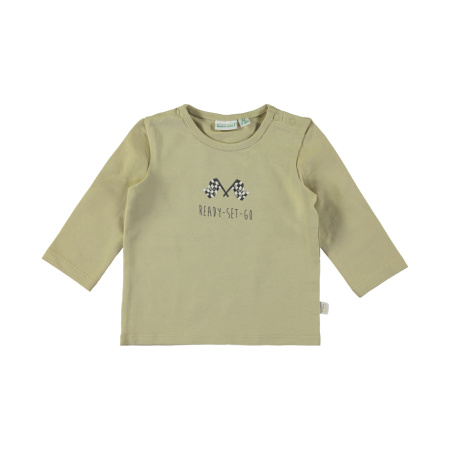 Babylook T-Shirt Race Pale Olive Green