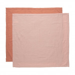 Bébé-Jou Multidoek Hydrofiel Pure Cotton Pink 70x70cm 2-Pack