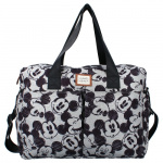 Kidzroom Diaper Bag Mickey Mouse Cuddles All Day Grey