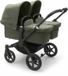Bugaboo Donkey 5 Twin Complete  Black/Forest Green-Forest Green