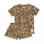 Feetje Pyjama Leopard Lex Premium Sleepwear Zand