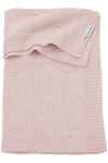 Meyco Ledikantdeken Mini Knots Soft Pink  100x150cm