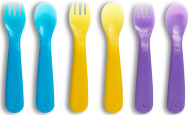 Munchkin Color Changing Forks & Spoons 6-pack