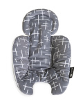 4Moms Tweezijdige Newborn Comfort Inleg Plush MamaRoo Grey