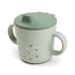 Done By Deer Foodie Spout Cup Happy Dots Green