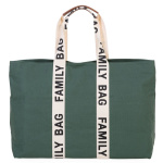Childhome Family Bag Signature Canvas Groen