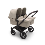 Bugaboo Donkey 5 Twin Complete Black Desert Taupe - Desert Taupe