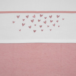 Meyco Wieglaken Hearts Old Pink 75 x 100 cm