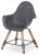 Childhome Evolu 2 Chair Naturel/Antraciet
